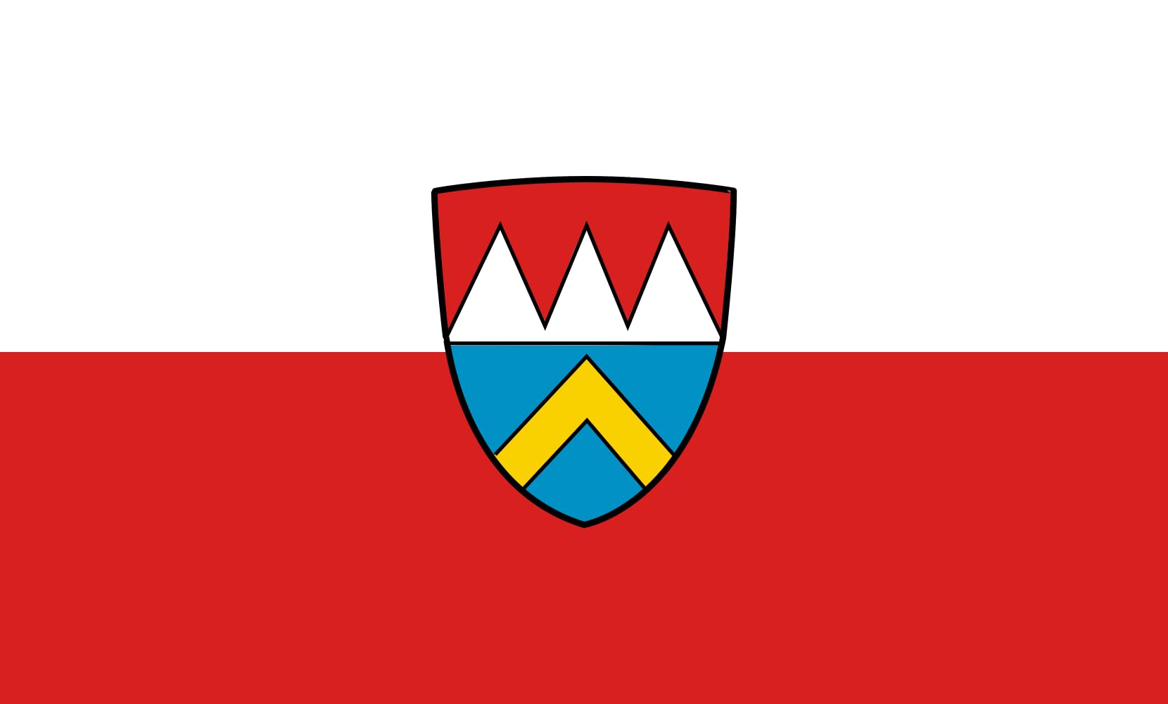 Drapeau Rottendorf 1.35m² grand drapeau paysage horizontal pour mât