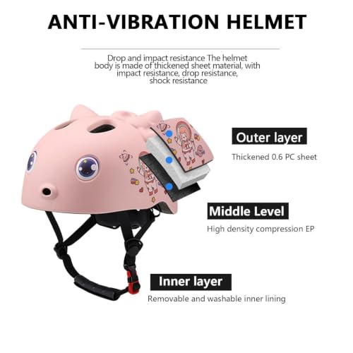 Cascos de bicicleta para niños que evitan caídas y golpes en el scooter urbano 6