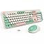Pastel Wireless Keyboard Mouse