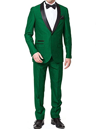 Smoking de mariage pour hommes slim fit sur mesure noir