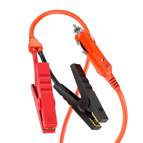 Solopen 6.6Ft 12V Automobile Battery Charging Cable Compatible with Jackery Portable Power Station...