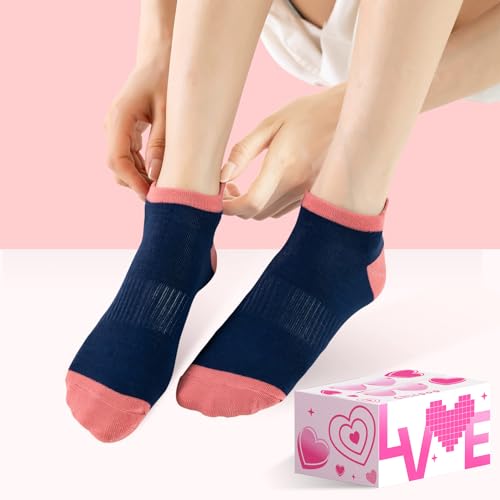 20 Pairs Ankle Socks for Women,No Show Cotton Womens Socks,Size 9-11 5
