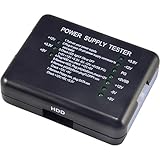 ATX Power Supply PSU Tester with 20/24 Pin, SATA & Molex HDD Connectors for PC