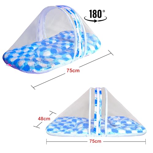 Image of VParents Baby Bedding Set and Sleeping Bag Combo Cotton, Cheeky Cheeky (Blue) 110117