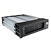Kingwin Aluminum Single Bay Hot Swap Mobile Rack for 3.5? SSD/HDD, Internal SATA Hard Drive Backplane Enclosure W/ Fan, Support SATA I/II/III & SAS I/II 6Gbps and [Optimized for 3.5? SSD/HDD]