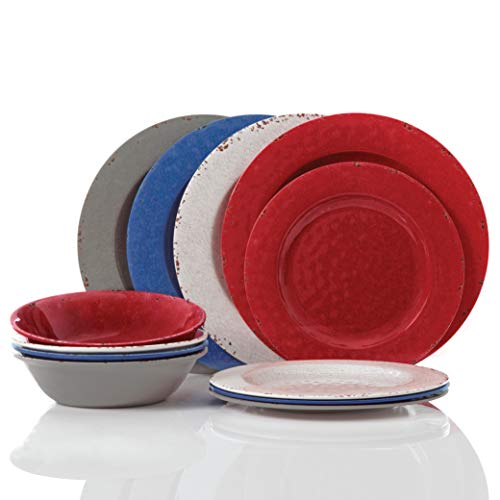 Best Blue And White Dinnerware Set For 12