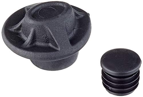 Walkstool - Erwachsene Ersatz Gummifuß-57168 Gummifuß, Mehrfarbig, Ersatzfuß, One Size Cover