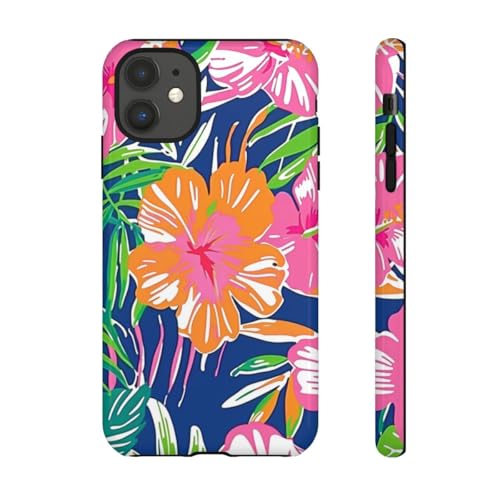 Coque iPhone 11 tropicale multicolore idéale pour vos voyages et sorties