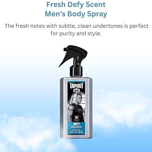 Tapout Body Spray for Men – Fragrance Variety Set, 6-Pack Gift Collection, 8 Ounces Each