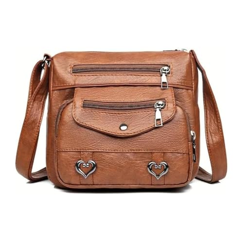 Image of Genuine Leather Purses for Women Crossbody Bags Small Shoulder Clutch Phone Cross Body Phone Purses Handbags Trendy