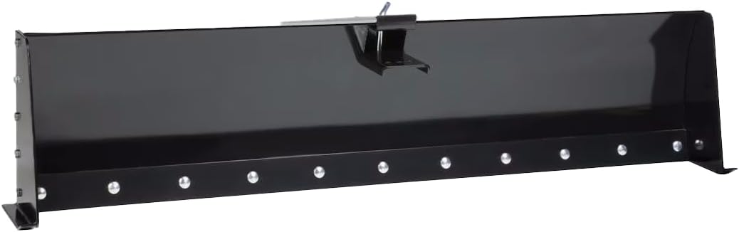 IMPACT IMPLEMENTS® 52" Grading Scraper Blade with Box Ends for ATV, UTV, & Lawn/Garden Tractors. Grade and Level Dirt for Preparing Seed Beds.