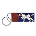 Pointer Needlepoint Key Fob in Classic Navy by Smathers & Branson