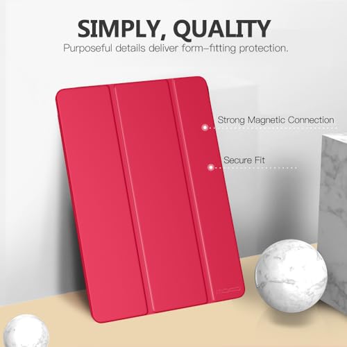 Image of Moko Smart Case for iPad 9th / 8th / 7th Generation Case 10.2 Inch, Wine