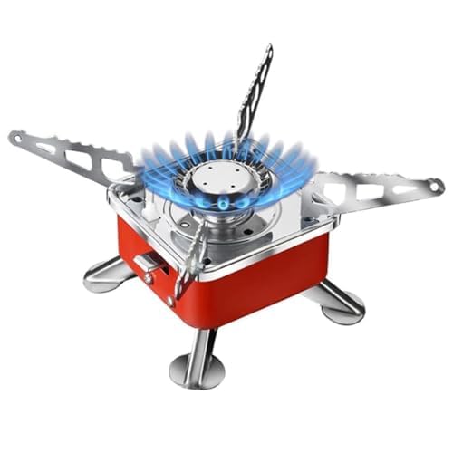 Gas Stove Camping | Portable Folding Outdoor | Cooking Stove Stainless Steel Lightweight | Picnic Burner with Storage Bag for Camping Trekking Hiking Emergency Cooking-picture-13
