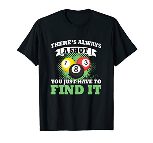 Funny Cool Pool Billard Men Women Boys Girls T-Shirt