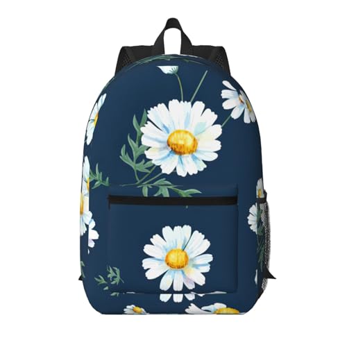 Sac à dos d'école avec poche pour le lycée les cours et les sorties