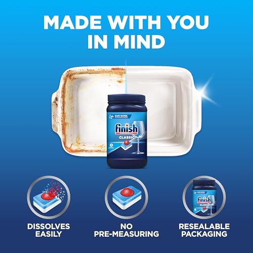 Finish Powerball Dishwasher Pods, Wrapper Free Dish Detergent, 84ct