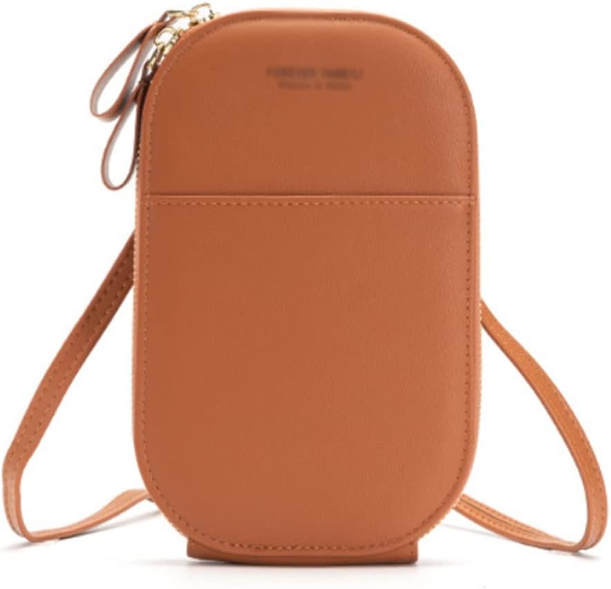 HBJWOV Leather Messenger Bag For Women Phone Wallet Small Crossbody Shoulder Purse Card Holder Pocket