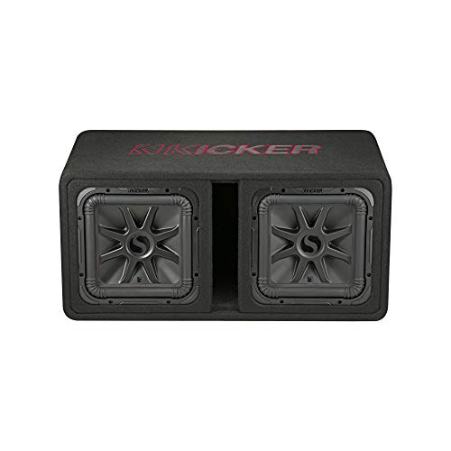 Kicker 45Dl7R122 Car Audio L7R Solobaric L7 Dual 12" Vented Sub Box Enclosure - Refurbished #TOP4