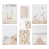 ARTFAVES® Poster Set - DREAMY BEACH - mehrteilige Wanddeko 