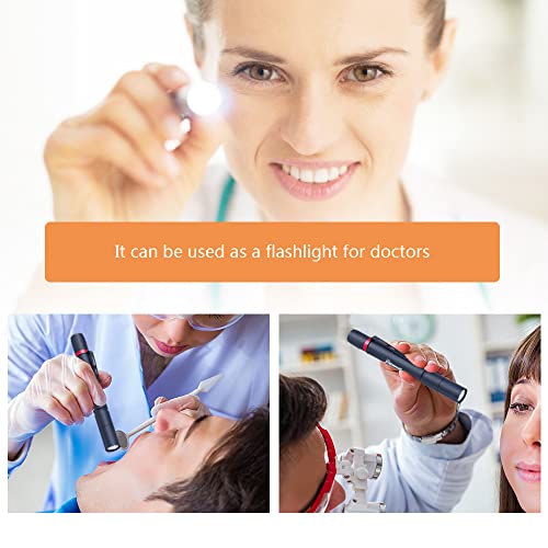 Castnoo 3 Pack Led Pen Flashlight, 3 Modes Pen Lights For Nurses, Medical Penlight With Clip, Ip67 Waterproof Mini Pocket Tactical Pen Light Flashlights For Inspection And Camping #TOP4