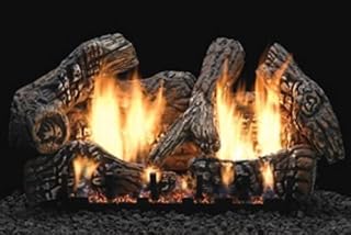 Empire Comfort Systems Charred Oak 24" Super Size Ceramic Fiber 6 Piece Log Set- LOGS ONLY