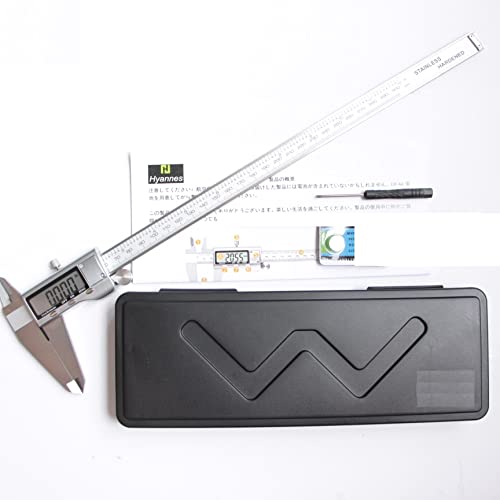 iTech-Smart Electronic Digital Vernier Caliper - 300mm 12-inch Extra-Large LCD Screen, Inch/Metric Conversion Stainless Steel Micrometer Measuring
