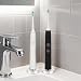 Silberner elektrischer Zahnbürstenhalter für Badezimmer, Edelstahl, freistehender Bürstenhalter, kompatibel mit Philips Sonicare Protective Clean 5100, 4100, 5300, 6500, 6100, New Philips 1100, 2100