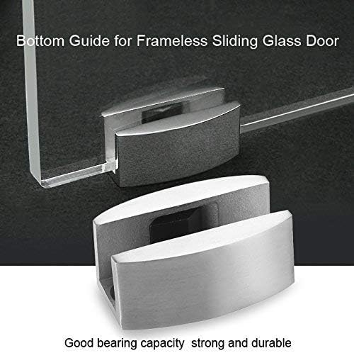 Watris Veiyi 2 pieces glass guide rail, floor guide sliding door, stainless steel glass sliding door - Image 3