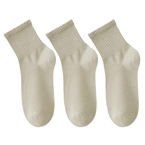 Image of Womens Cotton Anti-Pilling Quarter Crew Socks | Moisture-wicking, Odor-control, Lightweight, Office /gym, 7-pair, US 6-10