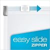 Cardinal 14201 Zippered Binder Pockets, 11 x 8 1/2, Clear (Pack of 3)