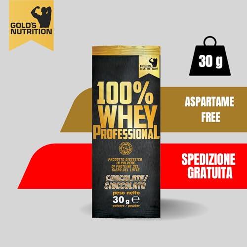 100% WHEY PROFESSIONAL 5 kg proteine siero del latte in polvere + BCAA 100 cps + Shaker 700 ml + OMAGGI Scitec o Gold's Nutrition - 3