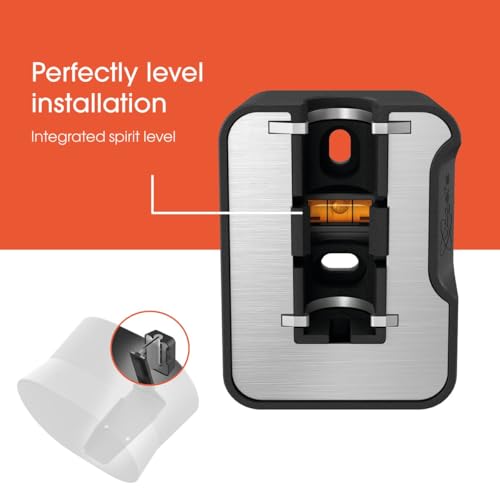 Vogel's SWM 4131 Speaker wall Bracket for Sonos ERA 300, Max. 11 lbs (5 kg), Tiltable -30º/+30º, Swivels up to 60º (Left/Right), Black, 1 Bracket - image 4