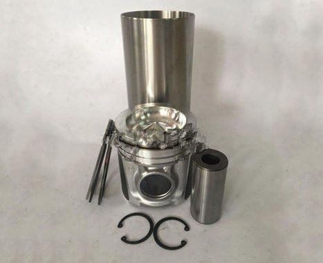 GOWE Piston for New Liner Kit C4.4 Engine Cylinder Piston & Pin With Piston Ring For 1104D 1104D-E44T 1104D-E44TA 1104D-44