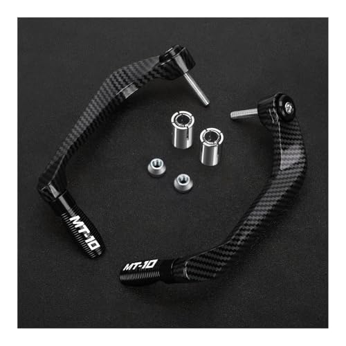 Protège-mains en aluminium pour guidon MT-10 : protection robuste et finition premium