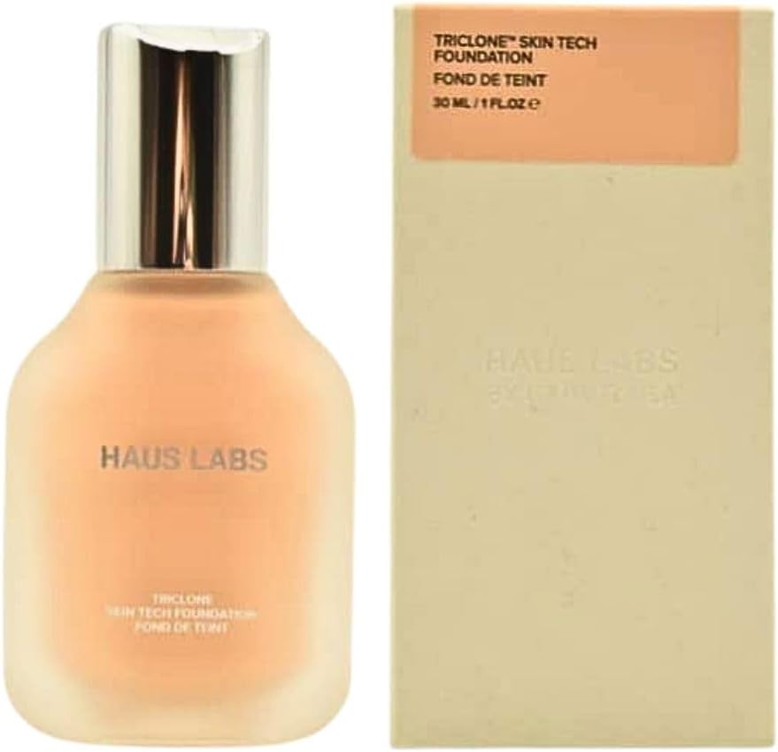 HAUS LABS BY LADY GAGA Triclone Skin Tech Medium Coverage Foundation with Fermented Arnica 130 Light Warm