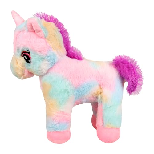 Image of DearJoy Rainbow Unicorn Soft Toy (Multi-Color)