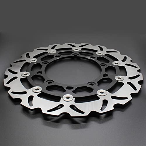 Disque de frein avant moto 320mm rotor flottant noir Yamaha YZF R3 2015 2016