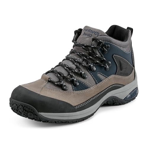 Dunham Men's Cloud Boot-Waterproof, Slip-Resistant, Perfect for Outdoor Adventure Backpacking, Grey, 10.5 X-Wide