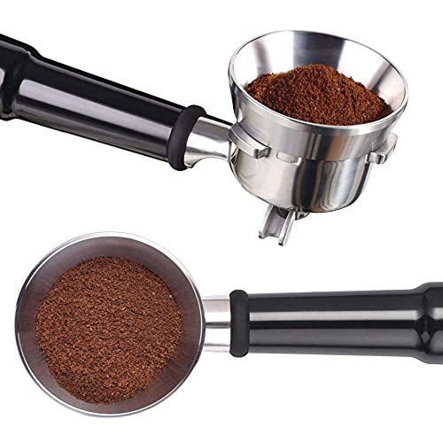 Anillo Dosificación Café, Embudo Dosificador de Espresso con Reemplazo Magnético, Embudo de Dosificación de Espresso… - Imagen 3