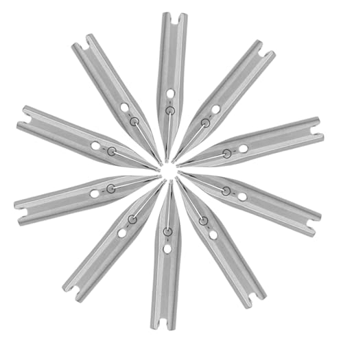 LALAFINA Metal Fountain Pen Nibs 40pcs Replacement Tips 0.38/0.5mm Smooth Writing for Office Study