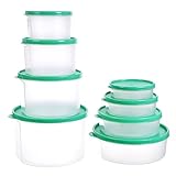 BPA-FREI UND LEBENSMITTELECHTES MATERIAL: Alle unsere Vorratsdosen Set aus hochwertigem BPA-freiem Kunststoff hergestellt, um eine sichere Aufbewahrung von Lebensmitteln zu gewährleisten. Sie sind ungiftig, langlebig, widerstandsfähig und bereit, dem täglichen Verschleiß zu widerstehen.