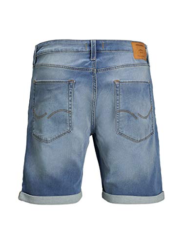JACK & JONES Herren JJIRICK JJICON GE 003 I.K STS Shorts, Blue Denim, M – Ansicht 4