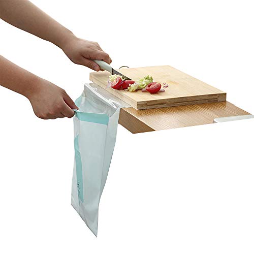 HIOD Sacs à Ordures de Voiture 105 Pièces Sac à Ordures Automatique Jetable Sac à Ordures de Grande Capacité de Bande Collante Forte Portative sans Trace pour Le Bureau de Voiture et la Maison