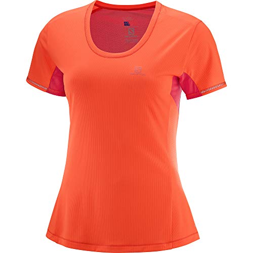 T-Shirt Salomon Agile SS Tee W respirant et anti-frottement pour le running