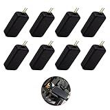 GVSS 8 Piezas Simulador Airbag de Coche, Señuelo Airbag,Resistencias de Airbag de coche,Simulador de airbag,Herramienta de detección de problemas SRS,Negro