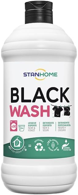 STANHOME Black Wash Ultra Concentrated Dark Hair Cleaner 750 ml