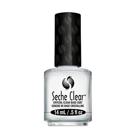 Seche Clear Base Coat .5 oz. No Formaldehyde & No Toluene