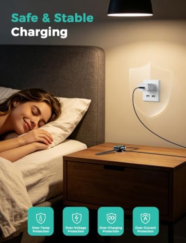 2026 Upgraded for Apple Watch Charger USB Magnetic Fast Charging Cable Portable Wireless Charging Accessories Compatible with iWatch Series 11/10/9/8/7/6/5/4/3/2 Ultra 3/2/SE-Black — view 5