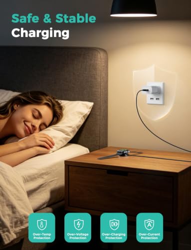Image of 2026 Upgraded for Apple Watch Charger USB Magnetic Fast Charging Cable Portable Wireless Charging Accessories Compatible with iWatch Series 11 /10 /9 /8 /7 /6 /5 /4 /3 /2 Ultra 3 /2 /SE-Black